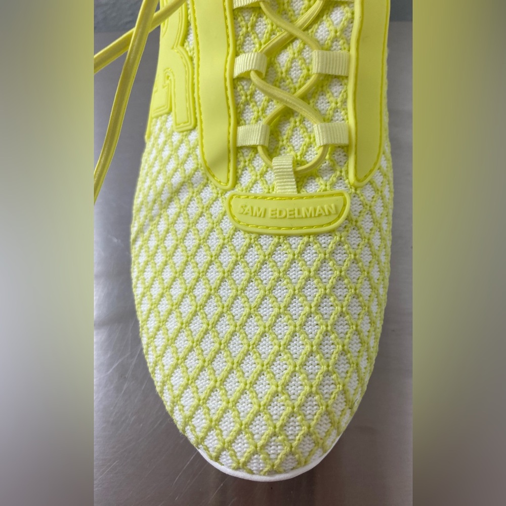 Sam Edelman Women's Bright Yellow Sneakers - Picture 4 of 15